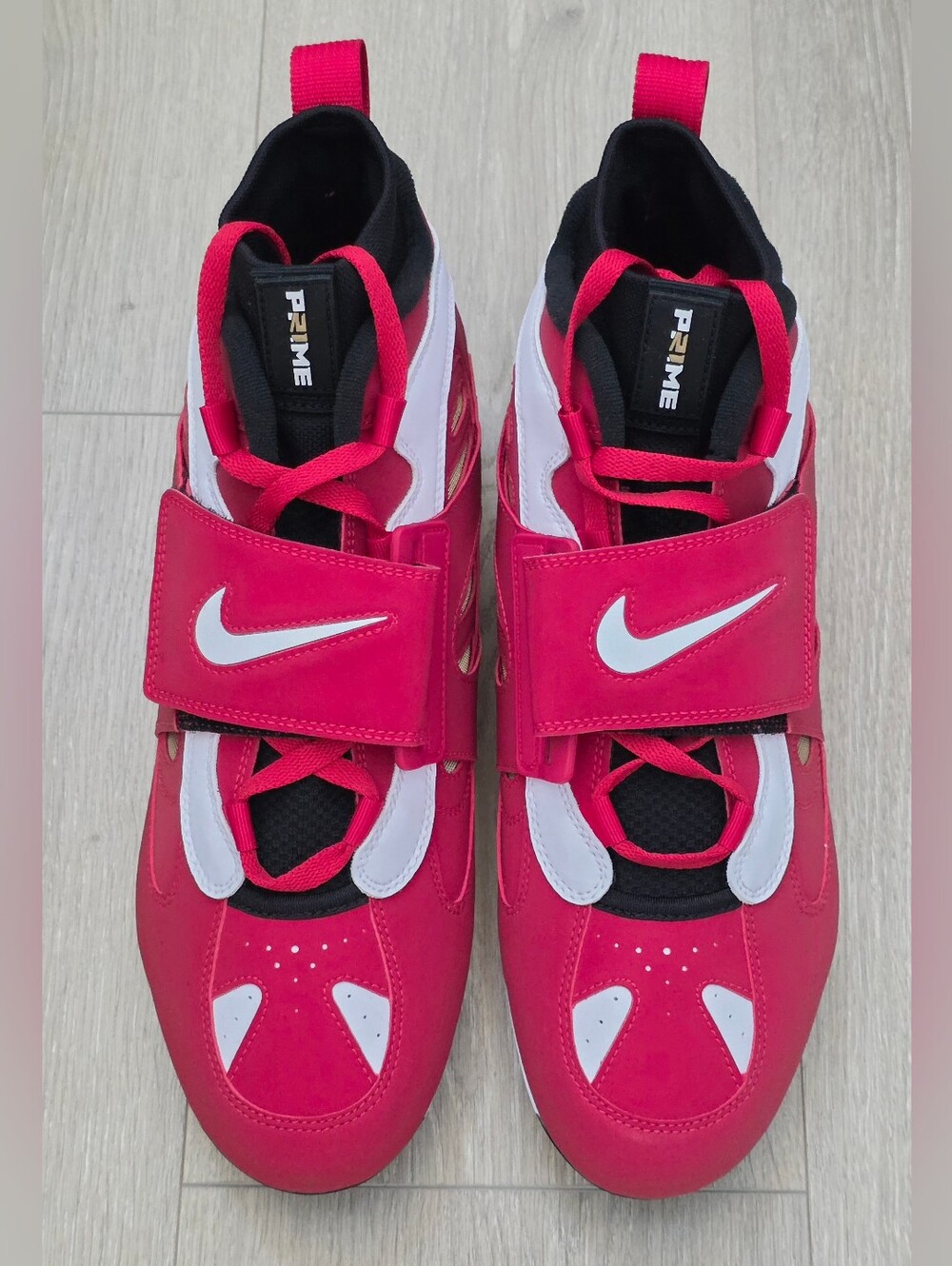 Nike Diamond Turf 2 Cleats Deion Sanders Prime IF4807-001 Mens Sz 12 MSRP $210🏈